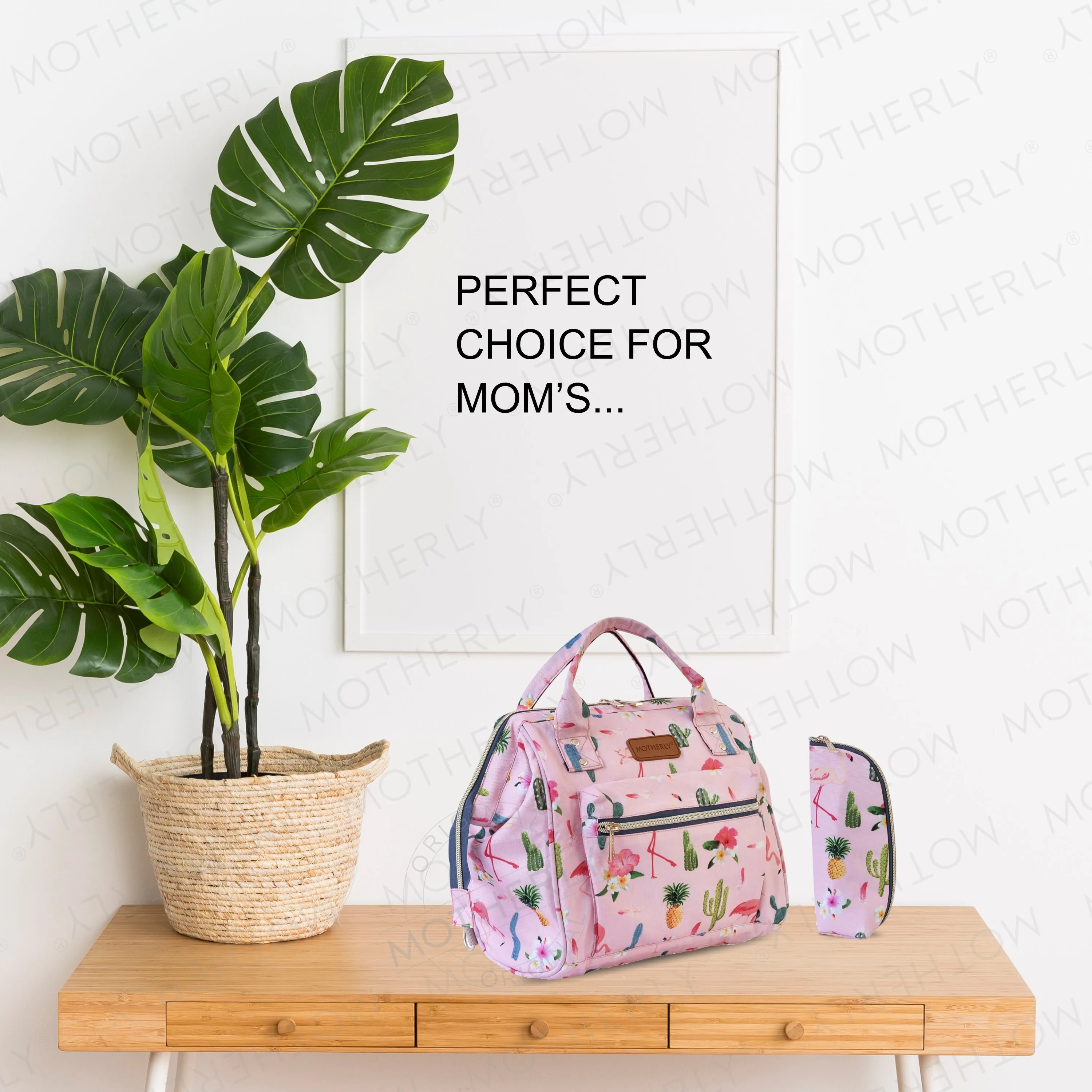 Motherly Mini Diaper Bag for Mothers | Small Diaper handbag for mom for Travel