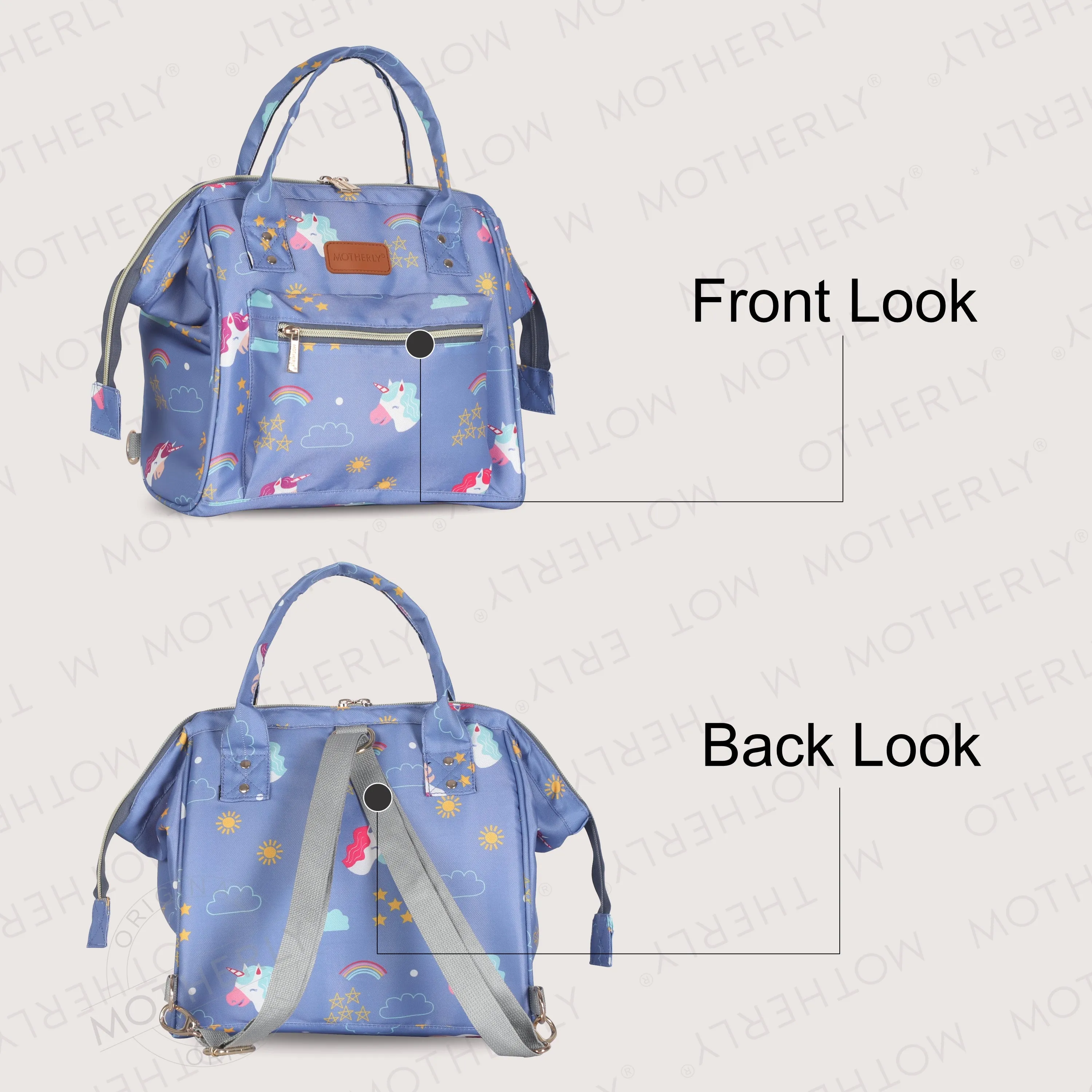 Motherly Mini Diaper Bag for Mothers | Small Diaper handbag for mom for Travel