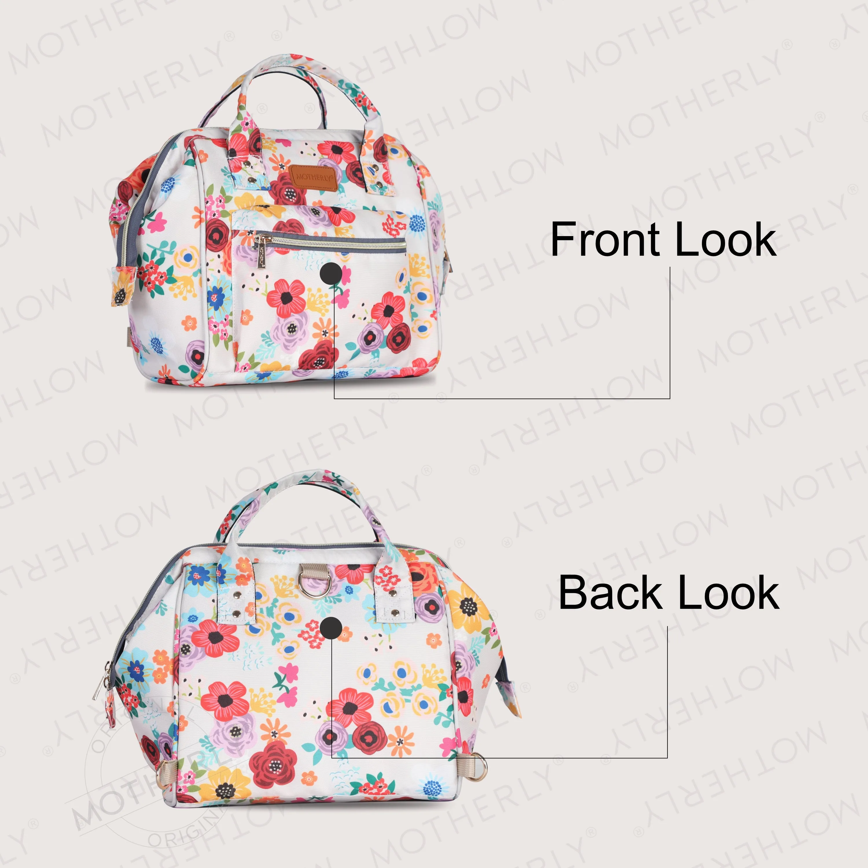 Motherly Mini Diaper Bag for Mothers | Small Diaper handbag for mom for Travel