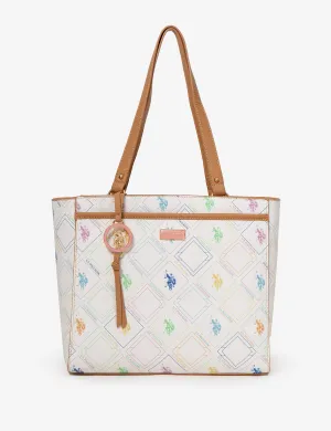 MULTI-COLOR SIGNATURE TOTE