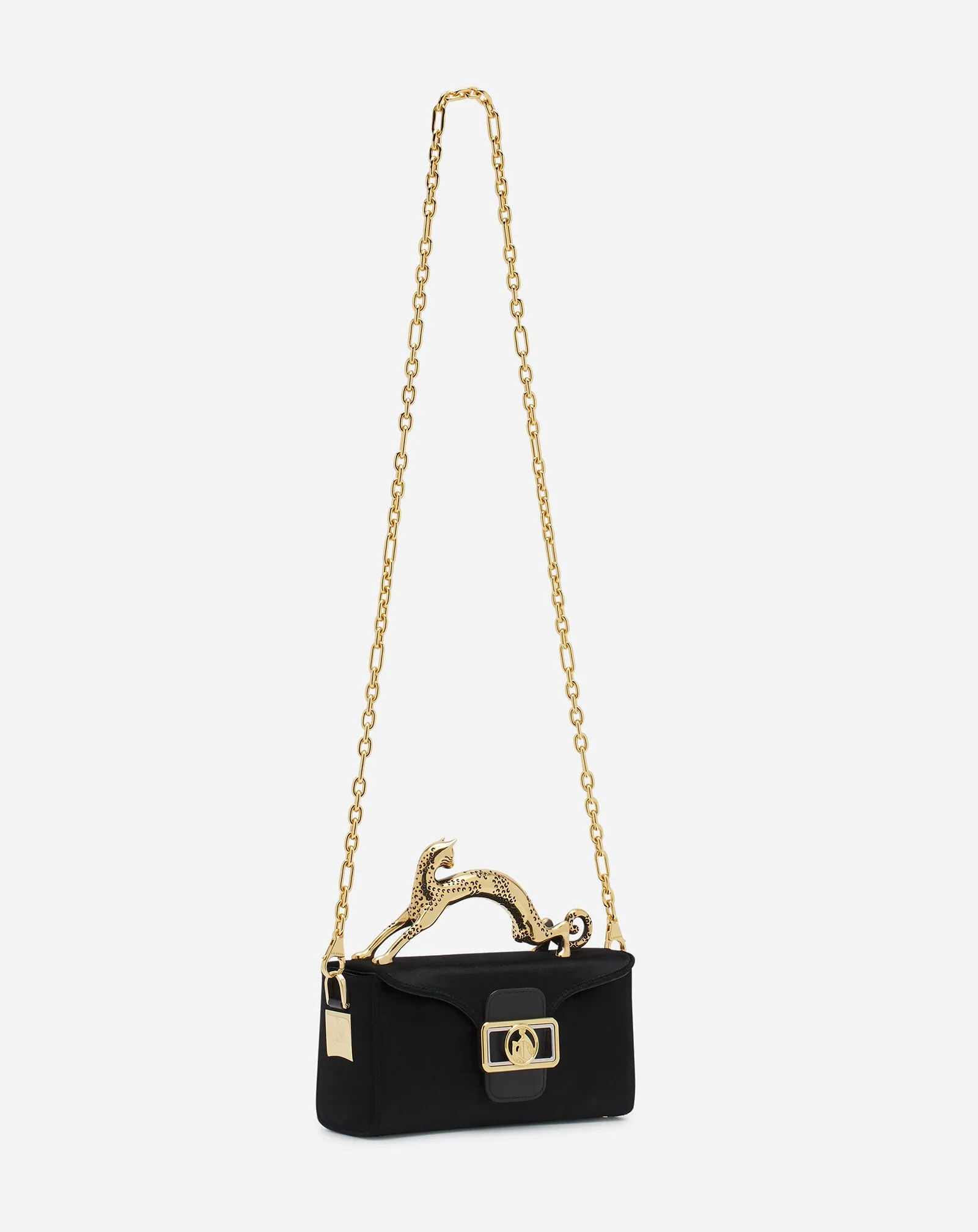 NANO PENCIL CAT BAG IN VELVET