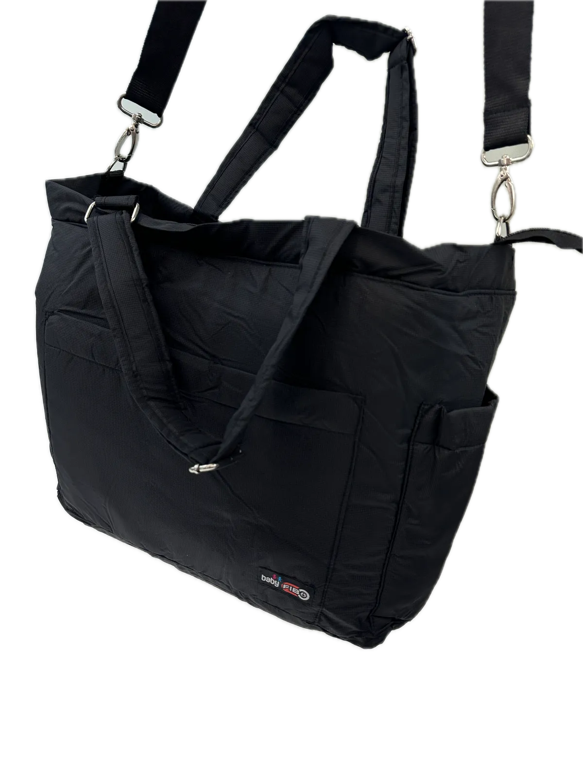 Nappy Tote Bag Black