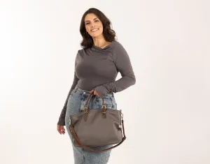 Natalia Tote in Grey