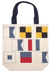 Nautical Flags Tote