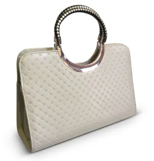 Neutral Honeycomb Tote