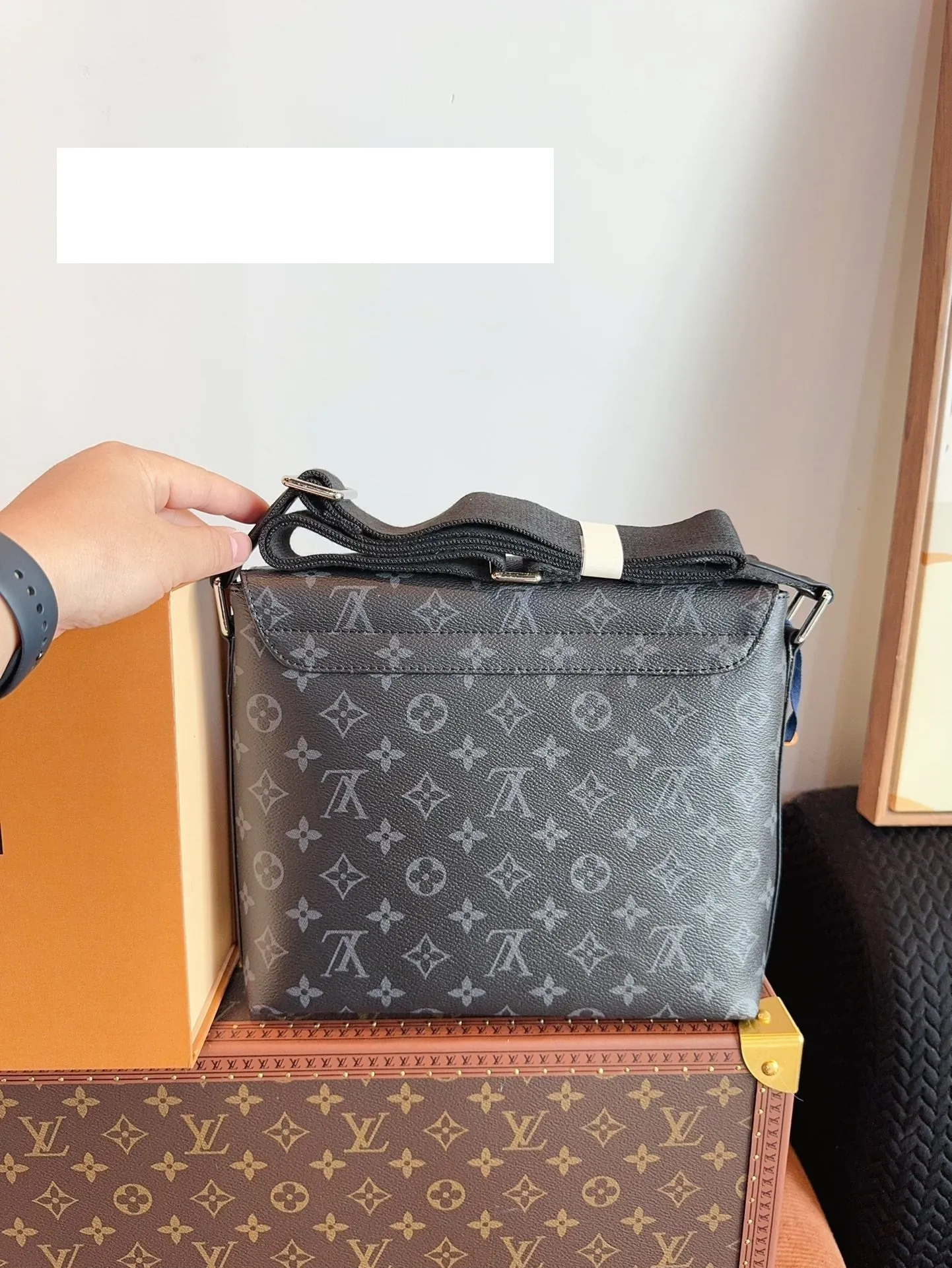 New Coated Canvas Crossbody Bag in 3 Colors