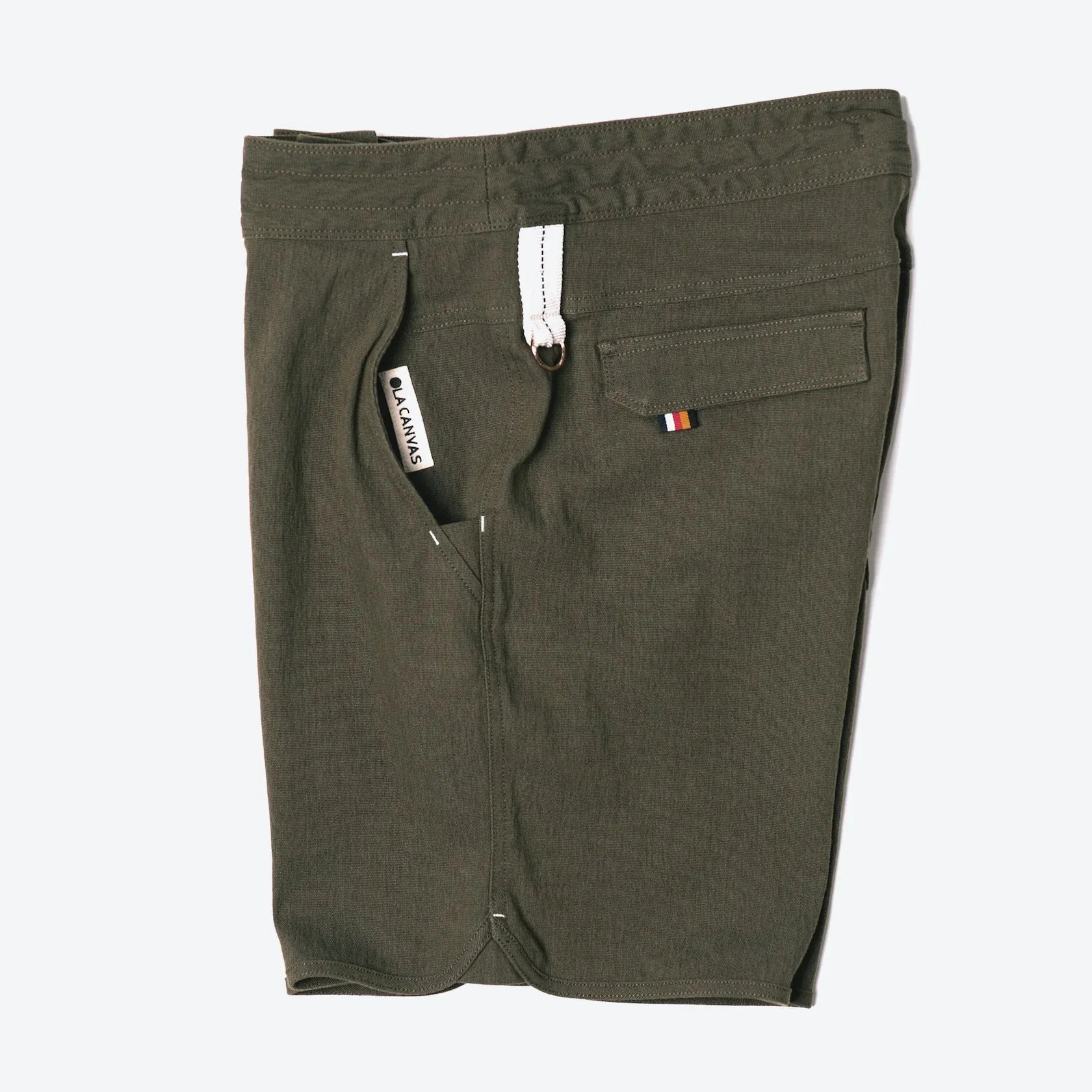 Ola Canvas Utility Short 01 - Green