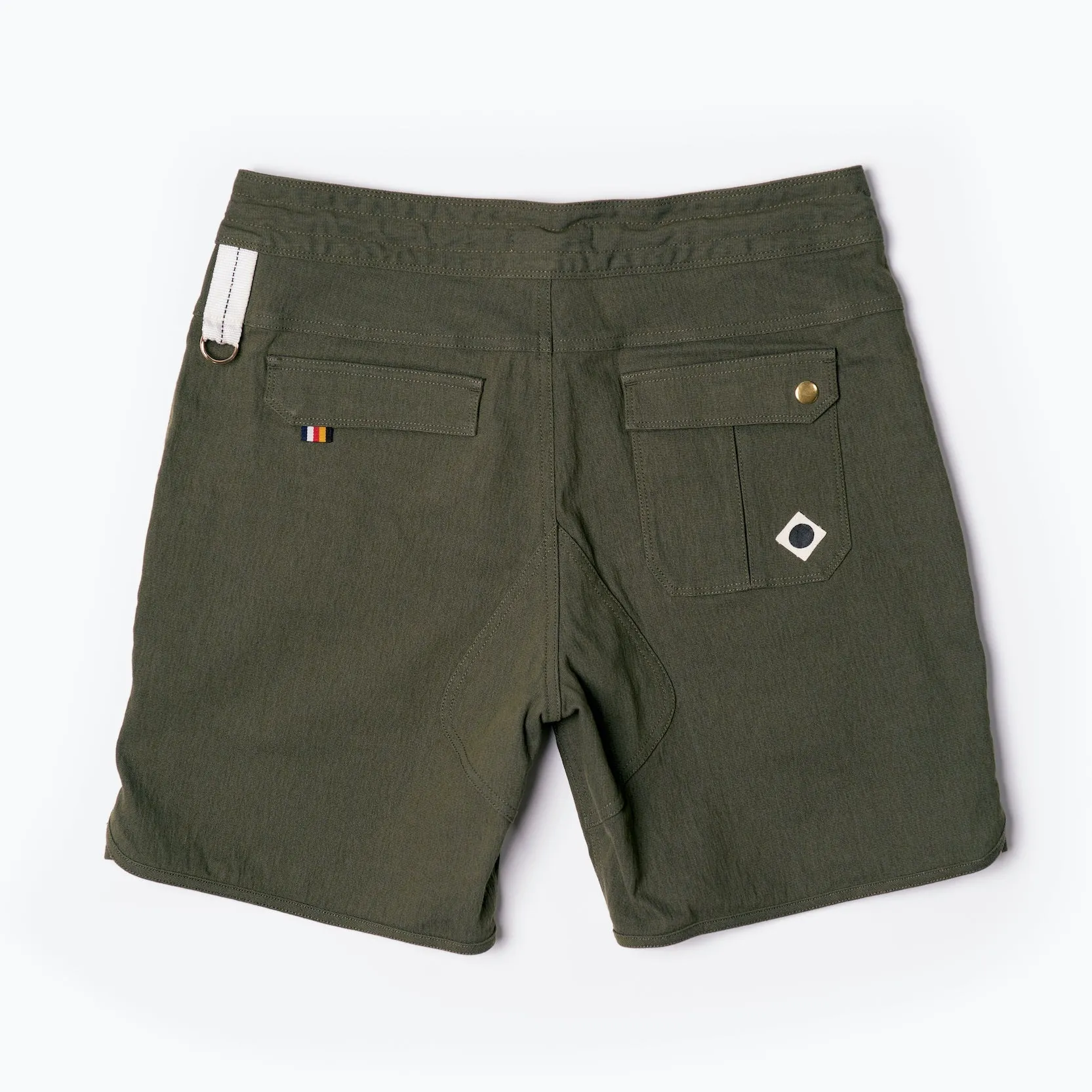 Ola Canvas Utility Short 01 - Green