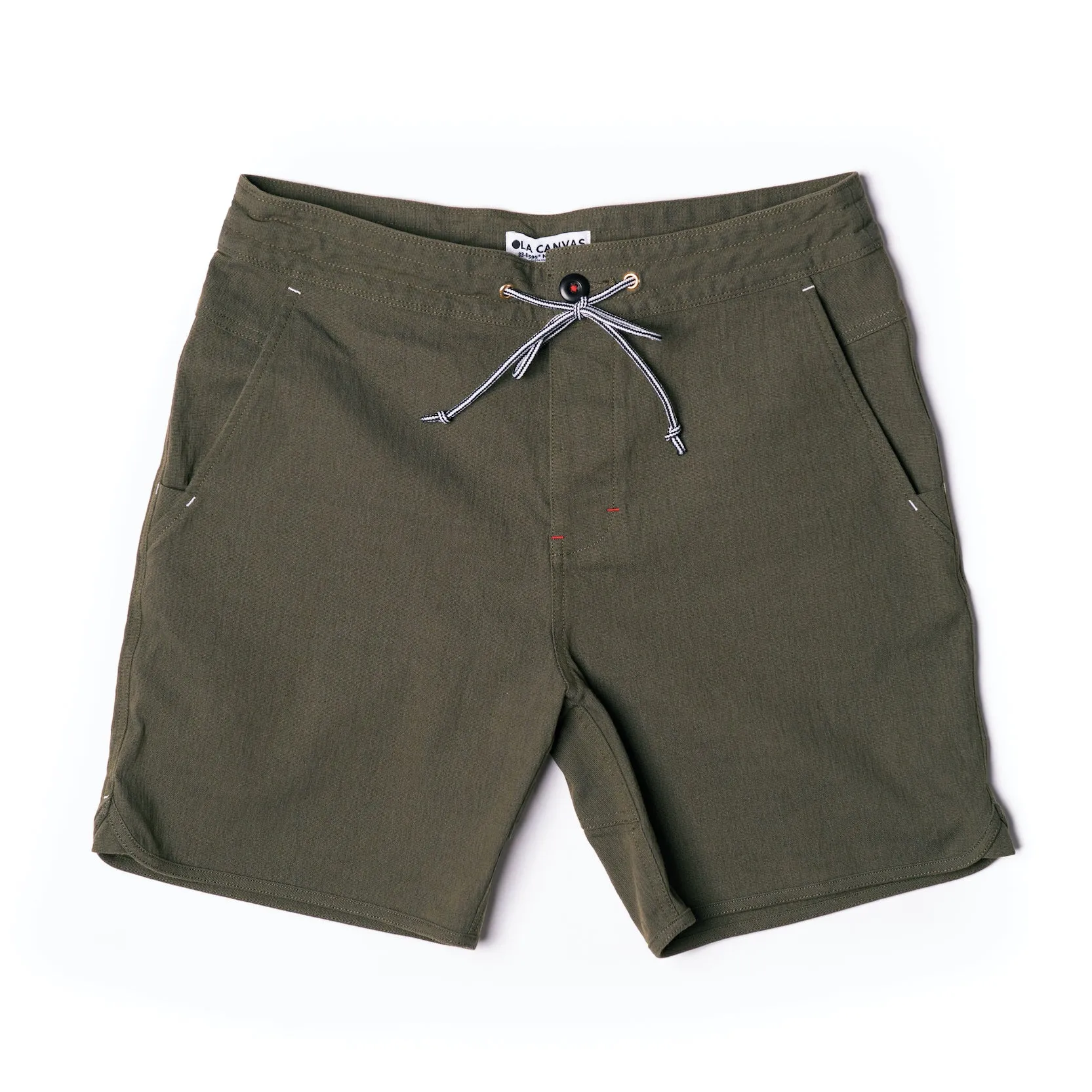 Ola Canvas Utility Short 01 - Green