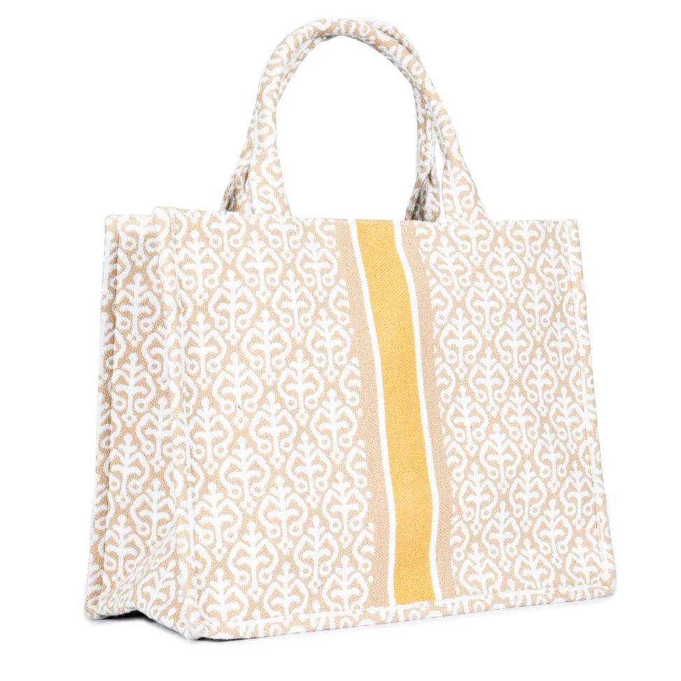 Ophelia Box Bag - Natural