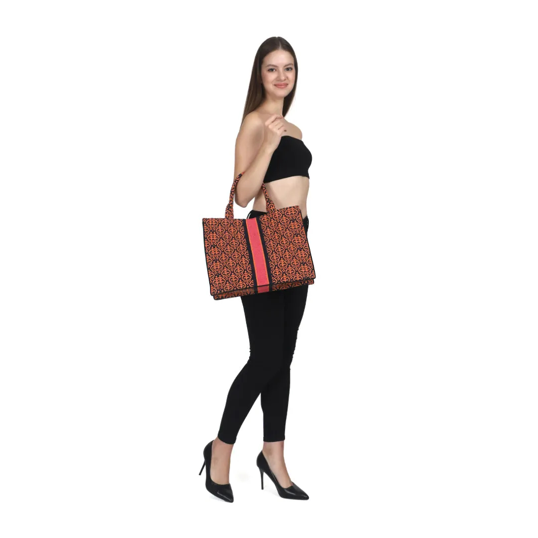 Ophelia Box Bag - Orange