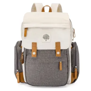 Parker Baby Co. - Birch Bag - Diaper Backpack in Cream