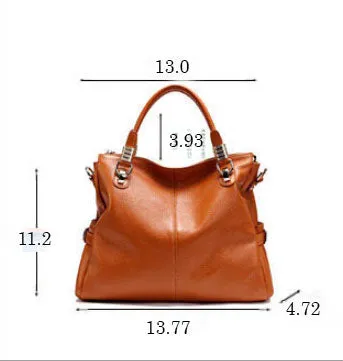 Pebbled Leather Tote Bag