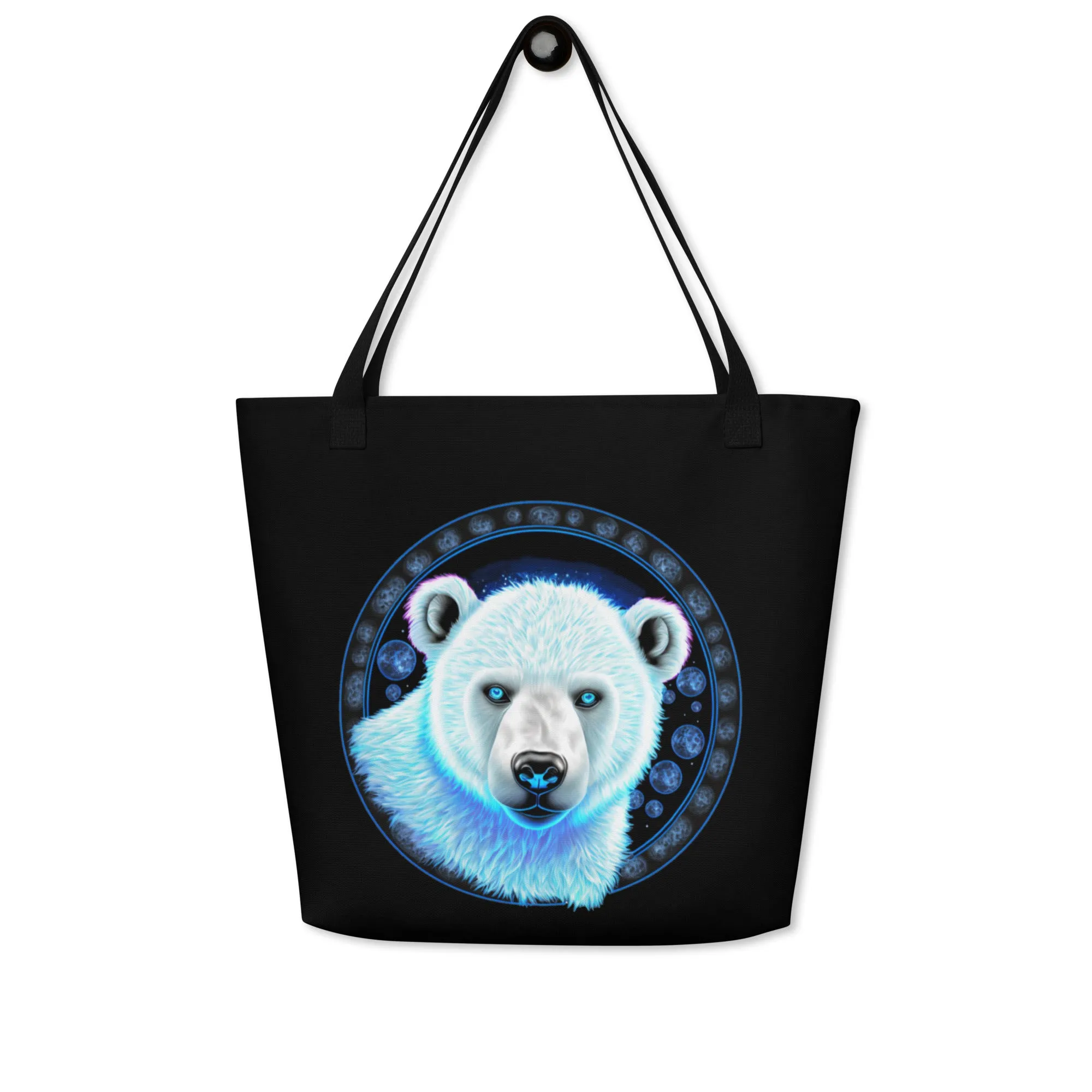 Polar Bear Large Tote Bag