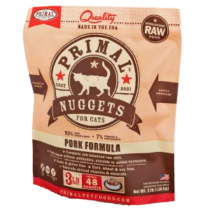 Primal Cat Frozen Pork Nuggets