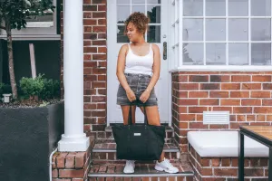 Raven Black Large Tote