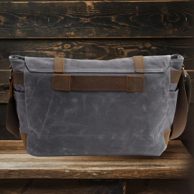 Reno | Canvas Laptop Messenger Bag