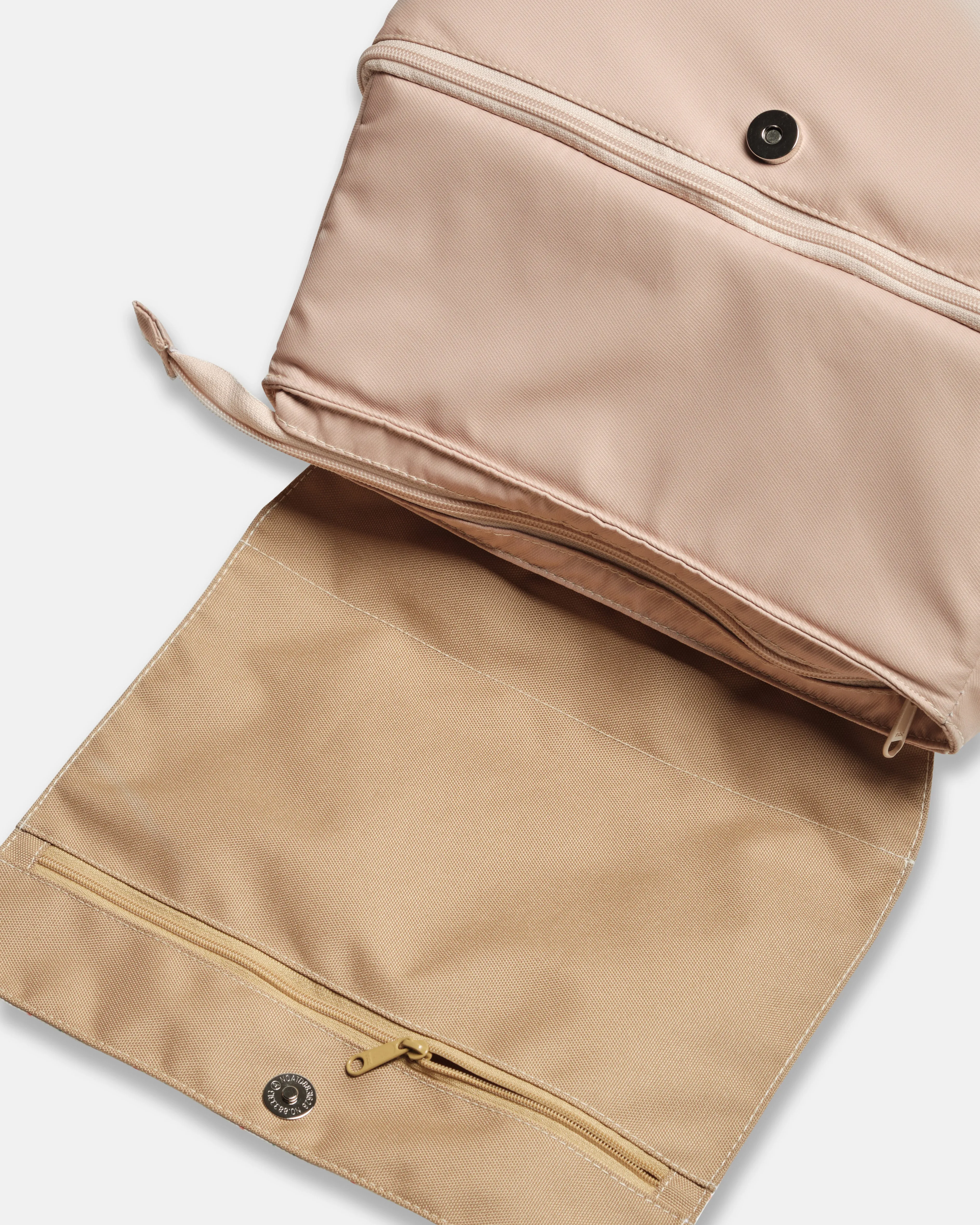 Romantic Florals Beige Insulation Bag (Breast Pump/Diaper/Picnic)