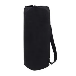 Rothco G.I. Style Canvas Double Strap Duffle Bag - Black