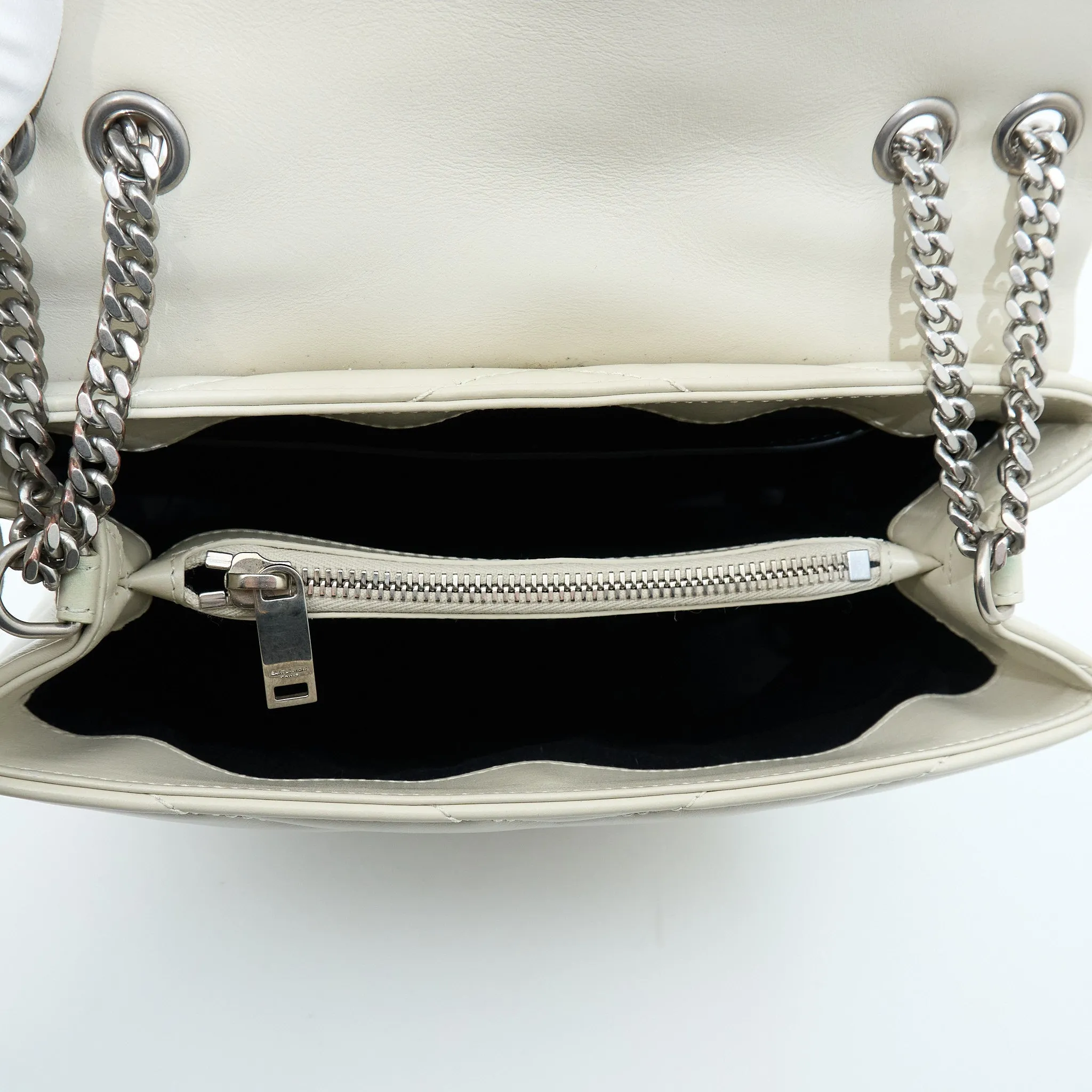 Saint Laurent Lou Lou Small Bag Crema Soft
