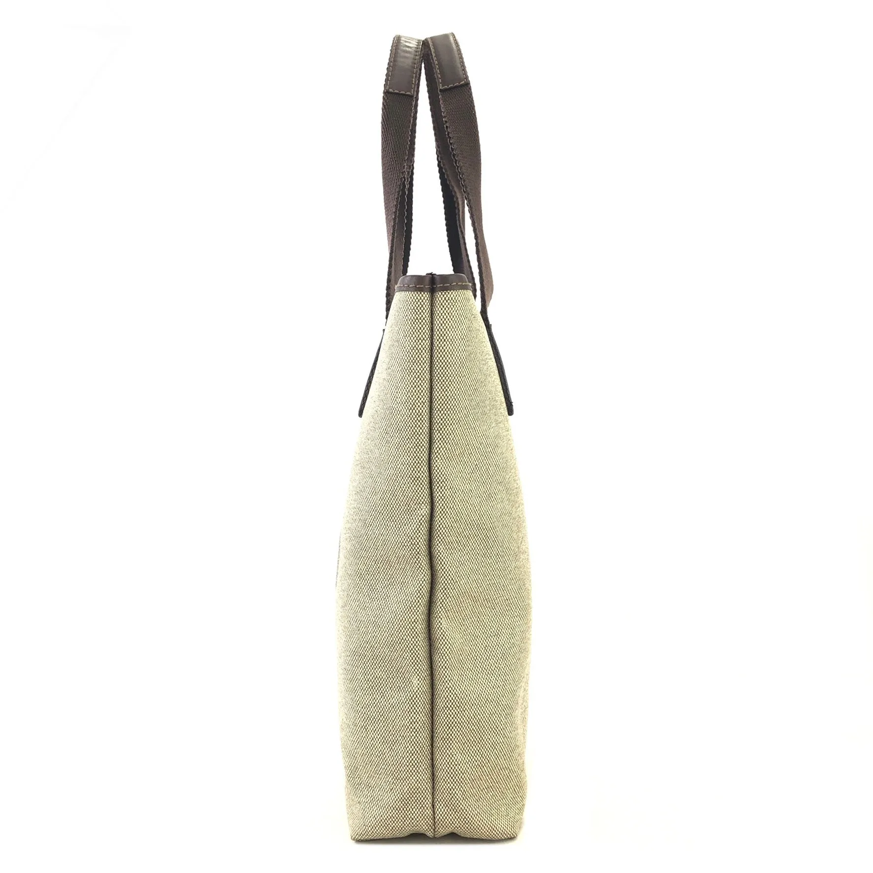 Salvatore Ferragamo Logo Tote bag Beige Vintage Old 8ns8nv