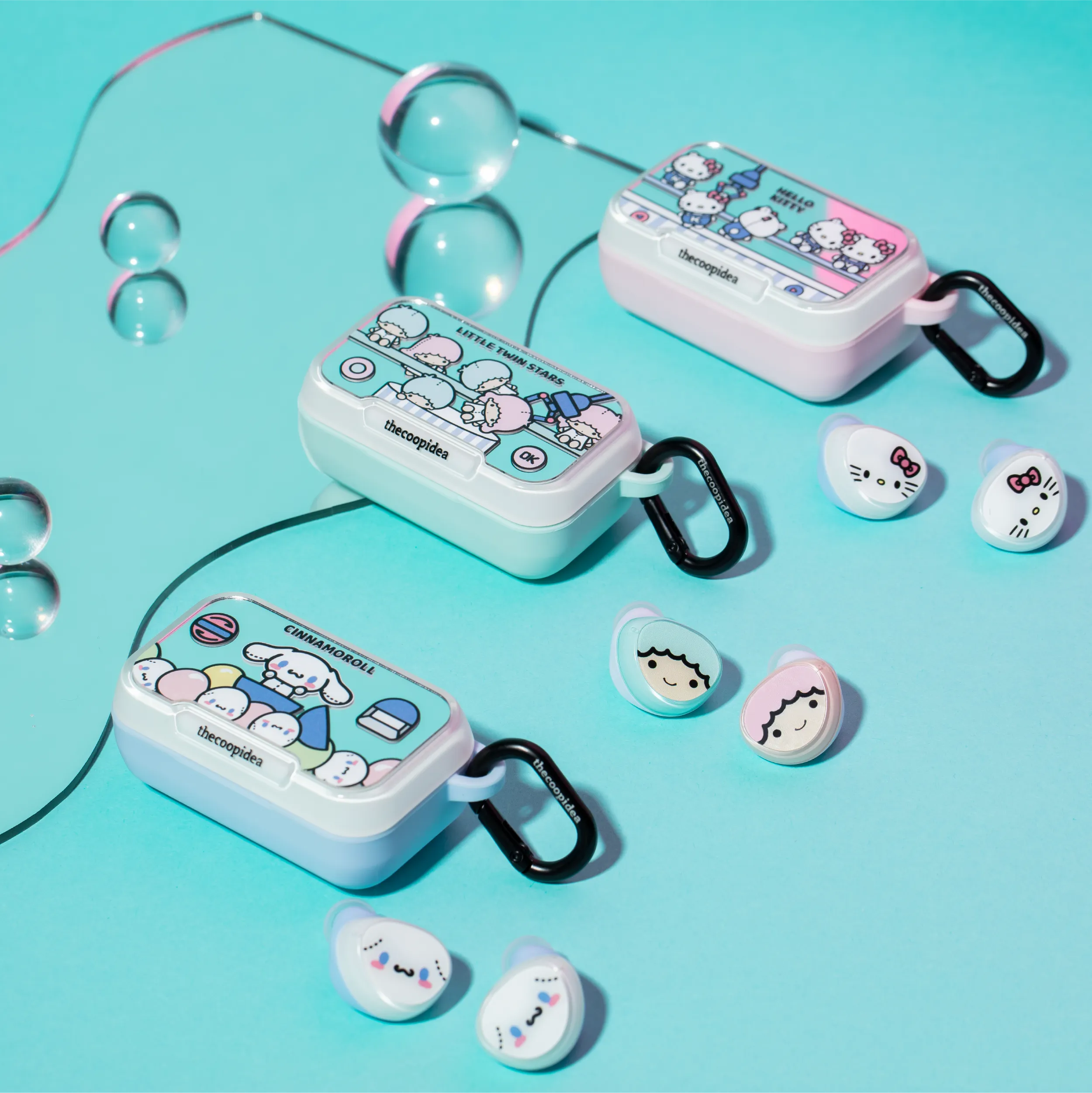 Sanrio BEANS DON True Wireless Earbuds - Little Twin Stars