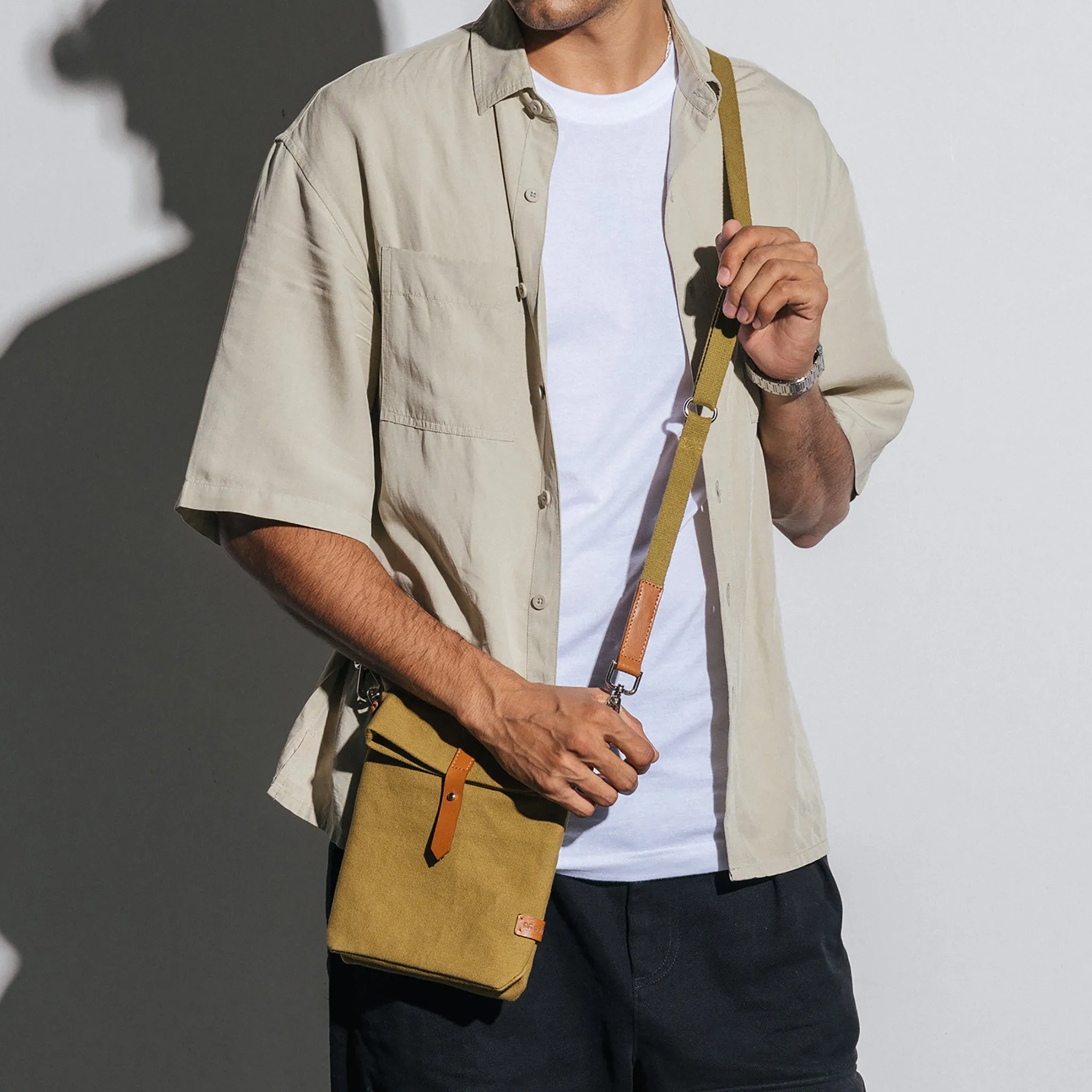 Scout Crossbody Bag, Olive Green