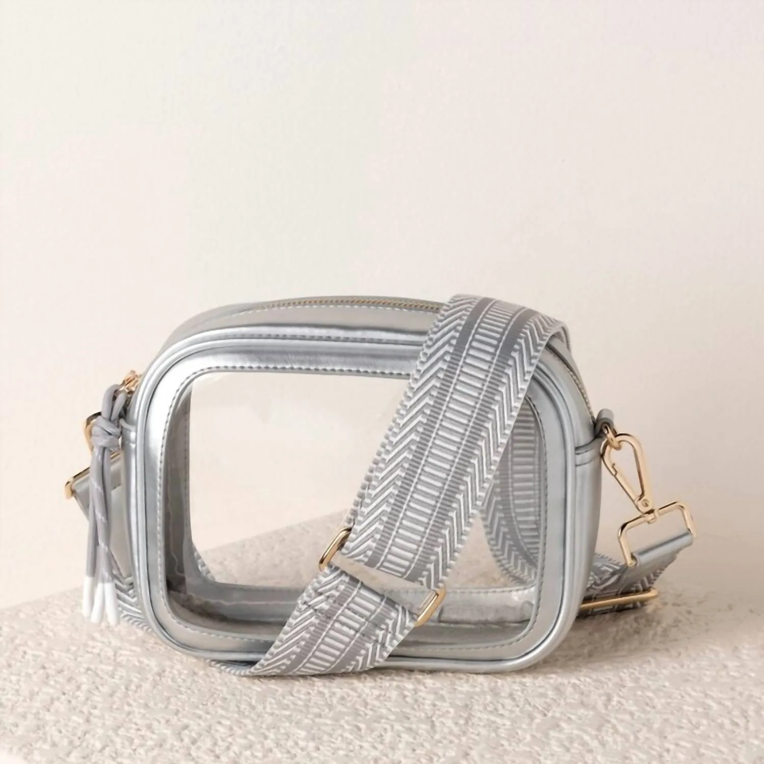 Shiraleah - Women's Spectator Clear Crossbody Bag