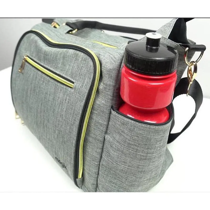 SMART Baby Bag with USB Port To Easily Charge Any Phone, Tablet, Rechargeable Breast Pump