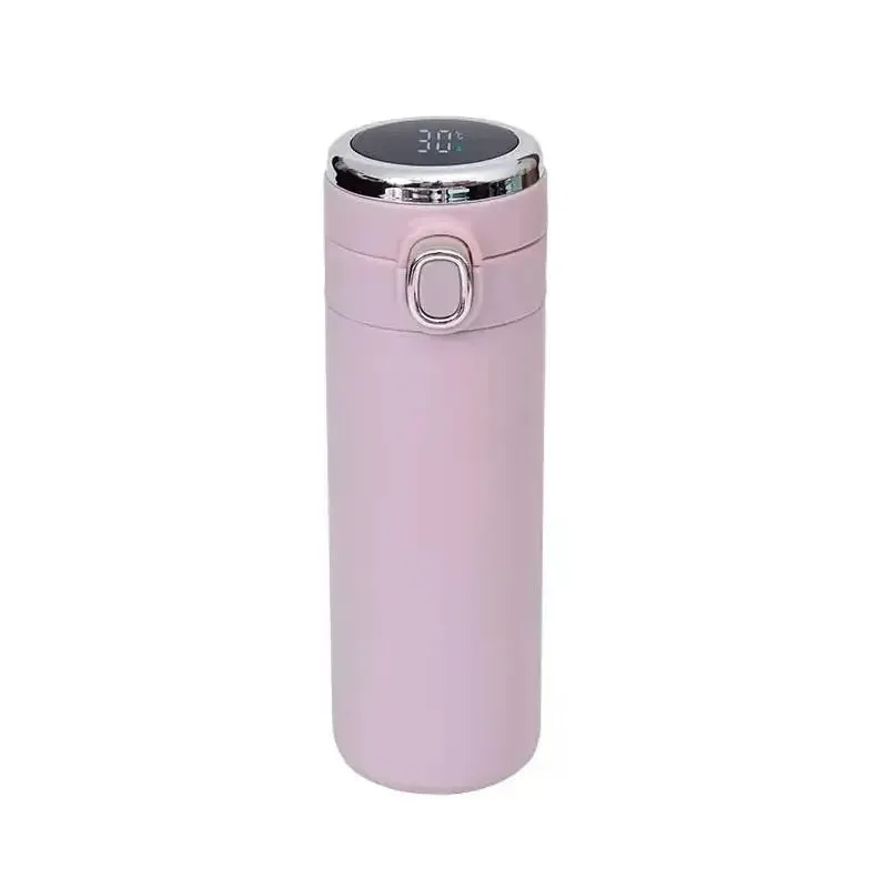 Smart Thermos (400ml): LED Temperature Display, Keeps Drinks Hot & Cold