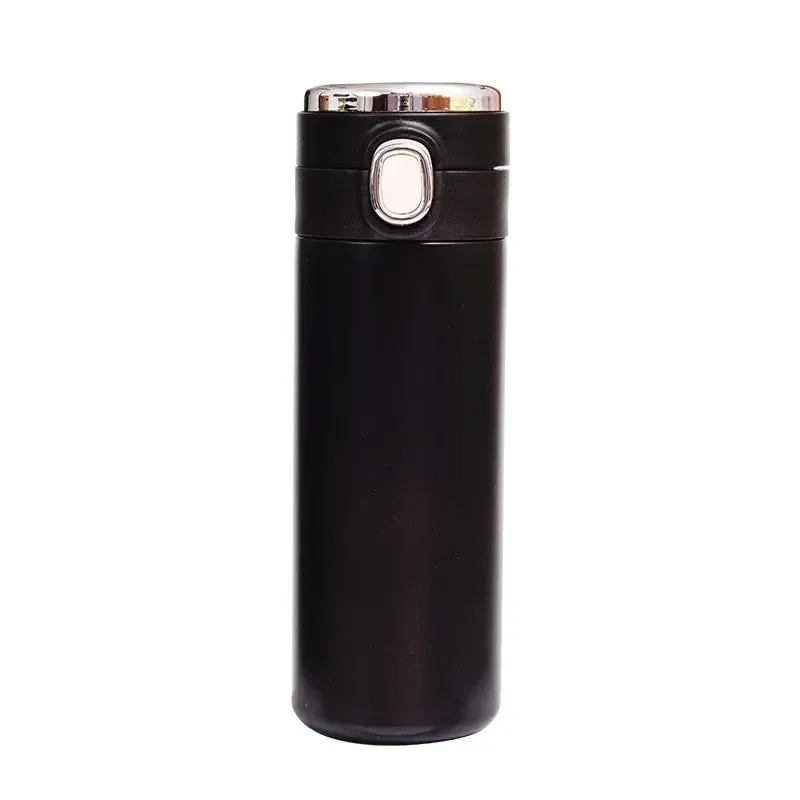 Smart Thermos (400ml): LED Temperature Display, Keeps Drinks Hot & Cold