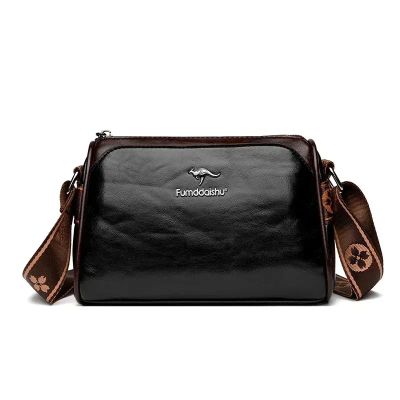 Soft Leather Crossbody Bag – Luxury Shoulder Purse