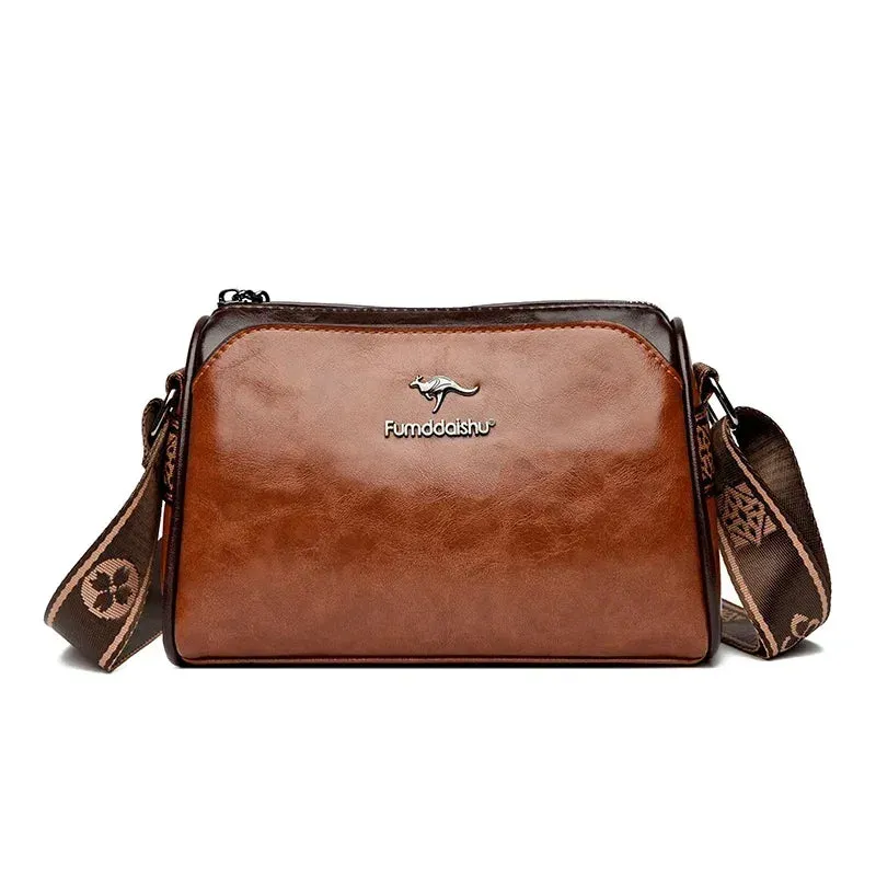 Soft Leather Crossbody Bag – Luxury Shoulder Purse