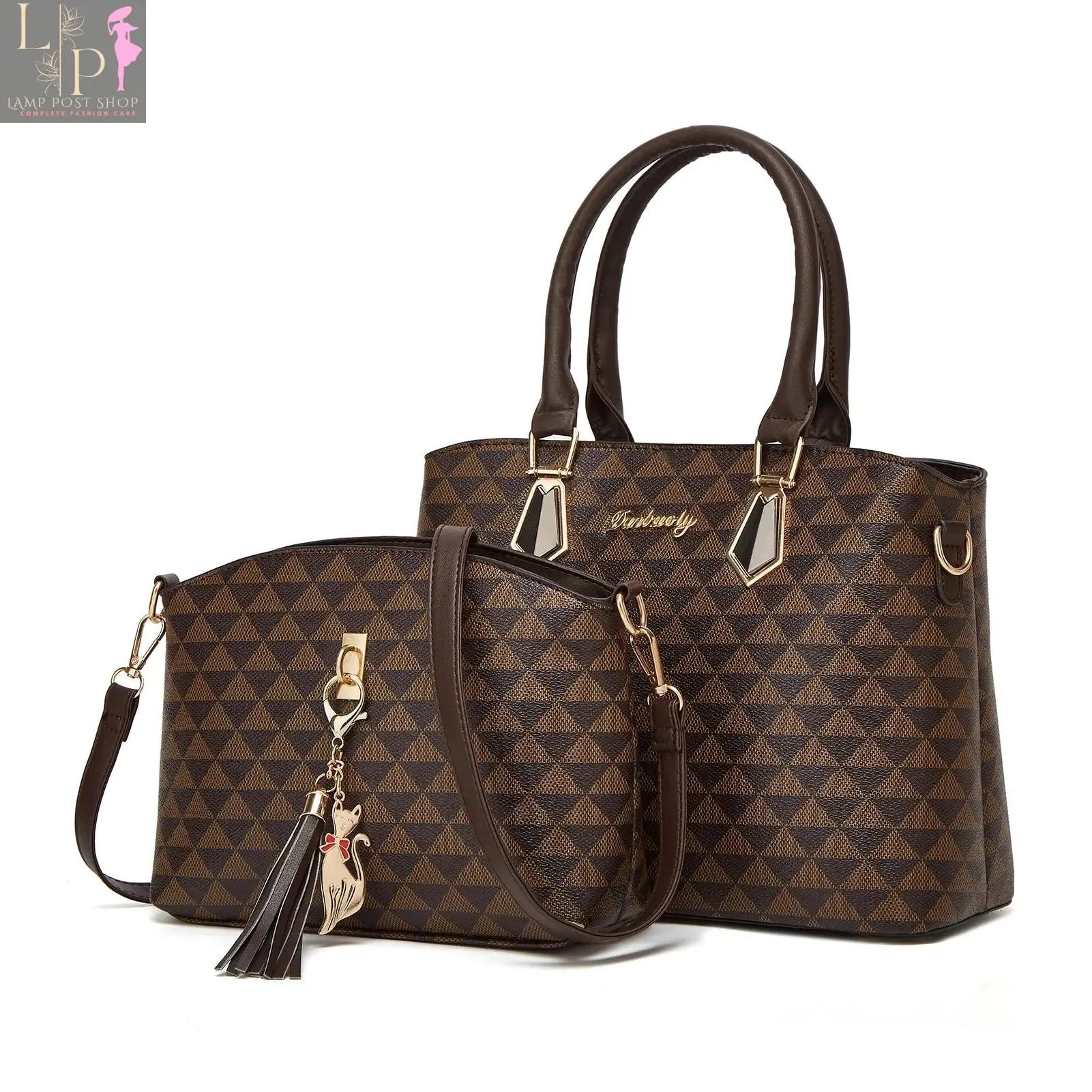 Stylish handbag simple Korean version of women's handbag shoulder bag messenger bag bag bag mother bag
