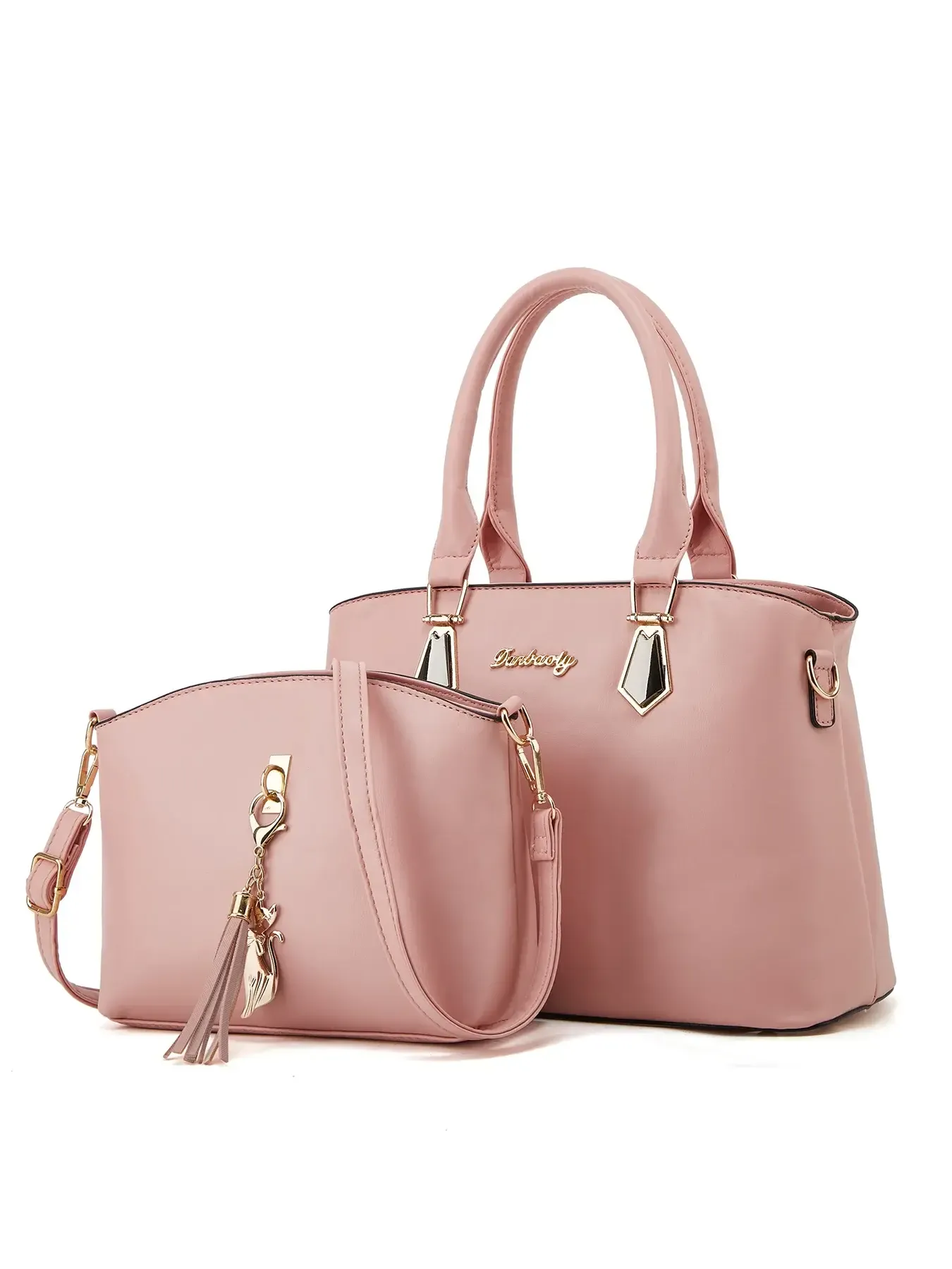 Stylish handbag simple Korean version of women's handbag shoulder bag messenger bag bag bag mother bag