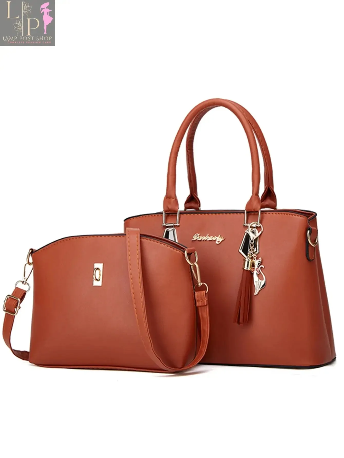 Stylish handbag simple Korean version of women's handbag shoulder bag messenger bag bag bag mother bag