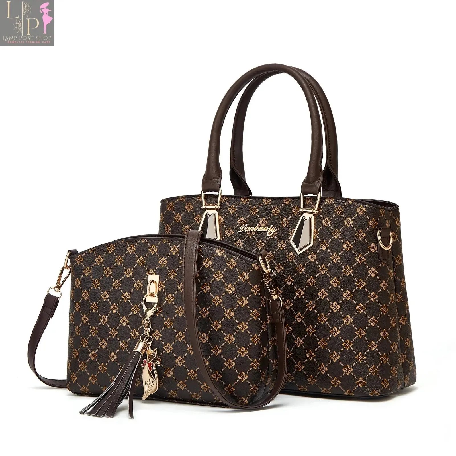 Stylish handbag simple Korean version of women's handbag shoulder bag messenger bag bag bag mother bag