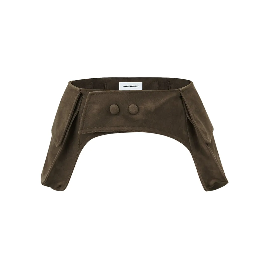 Suede Belt Bag