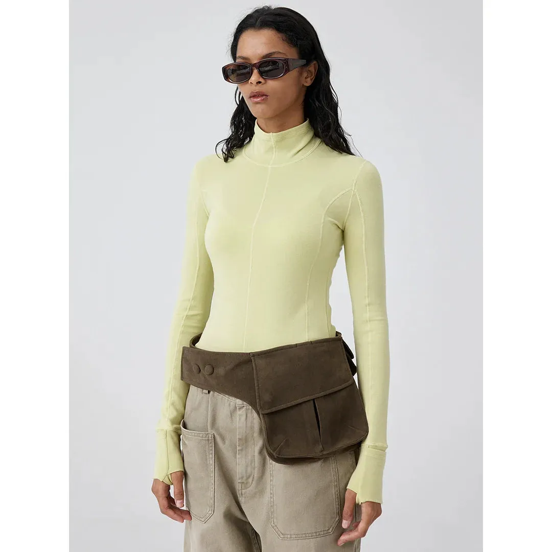 Suede Belt Bag