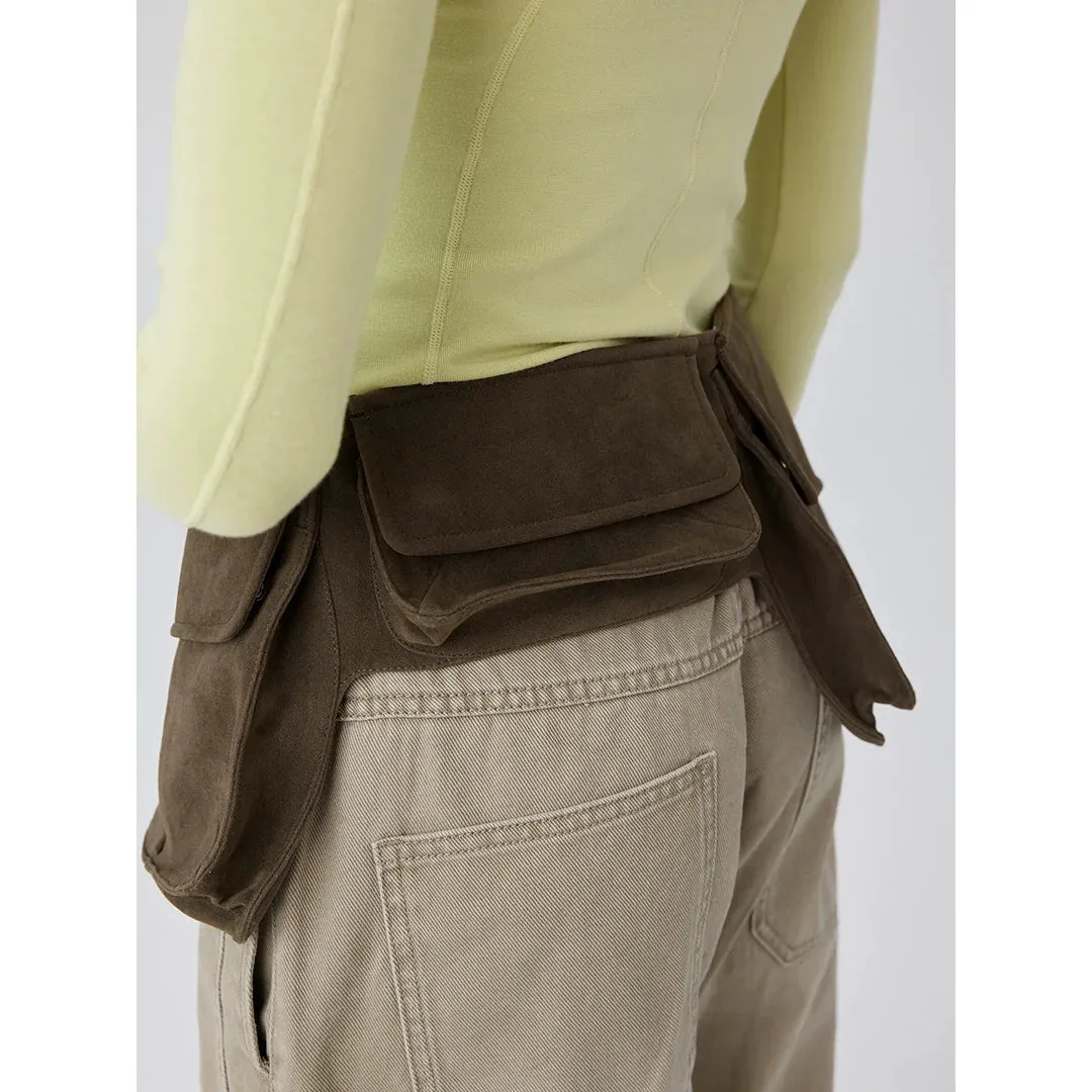 Suede Belt Bag
