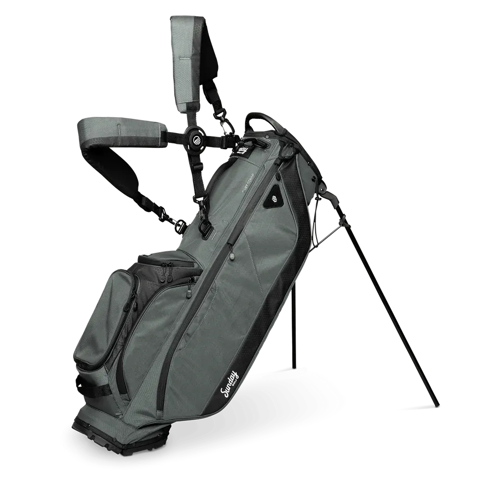 Sunday Golf Ryder 23 Golf Stand Bag Midnight Green (Bag Height 35")