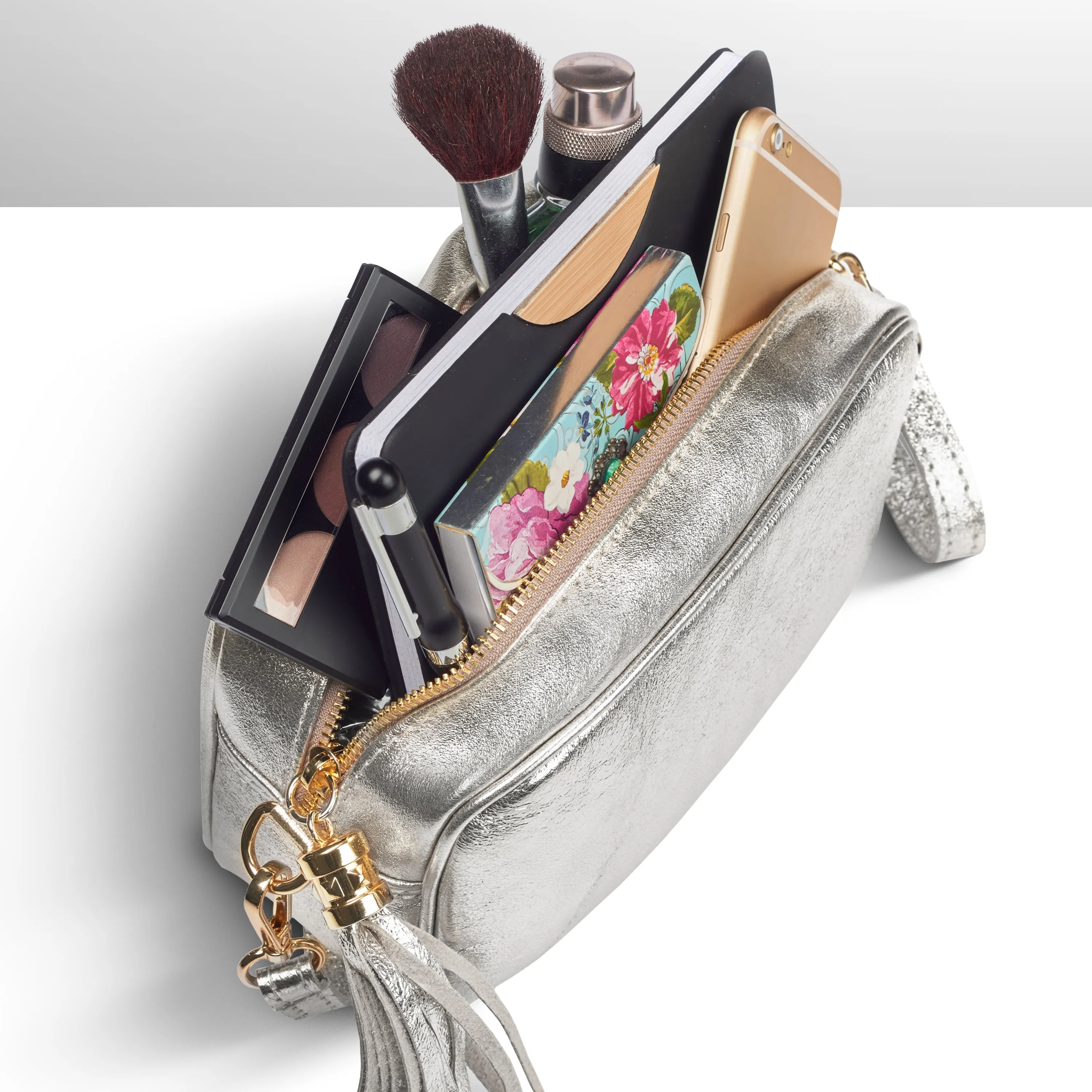 TAKEASY Gleam Suede Leather Crossbody Bag 231302