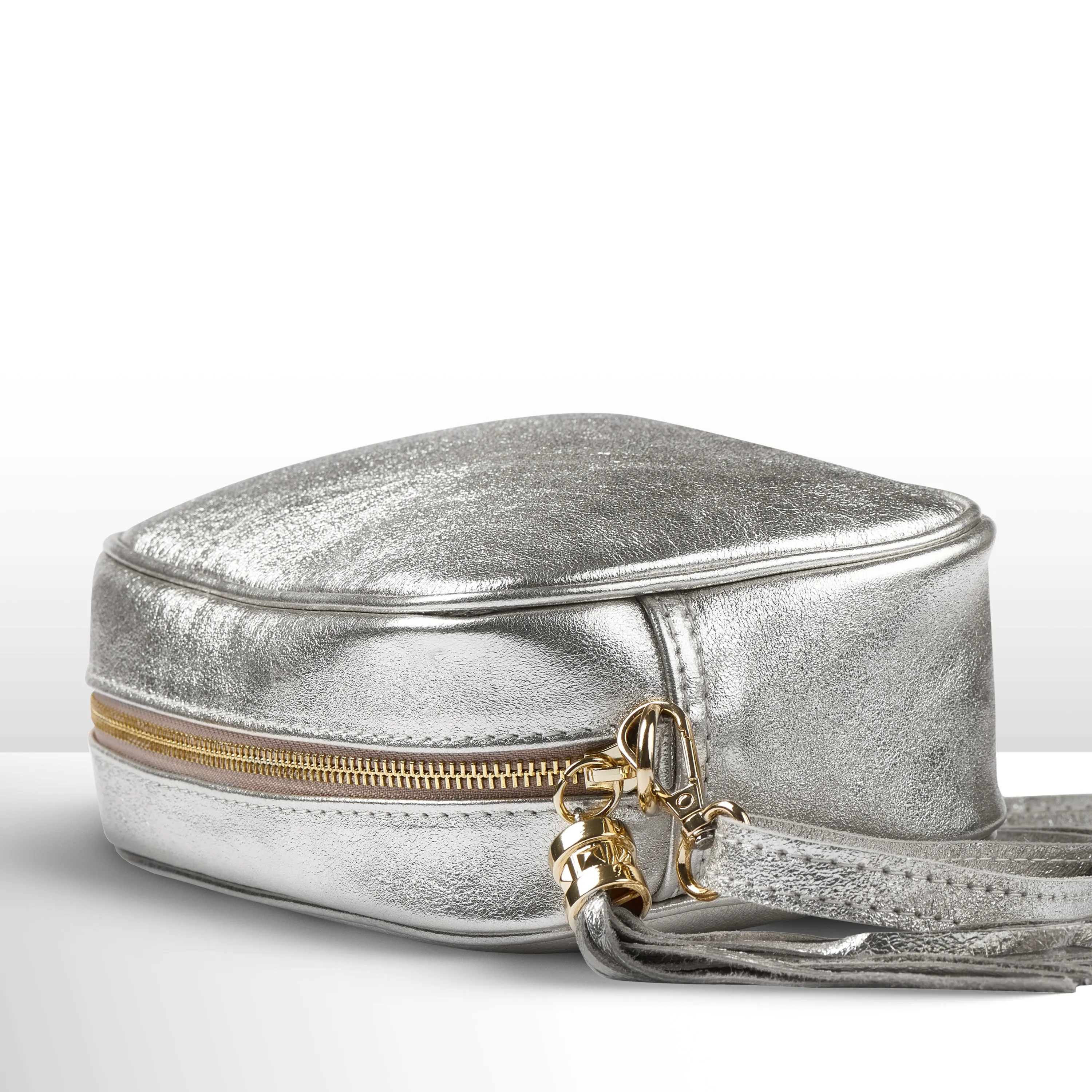 TAKEASY Gleam Suede Leather Crossbody Bag 231302