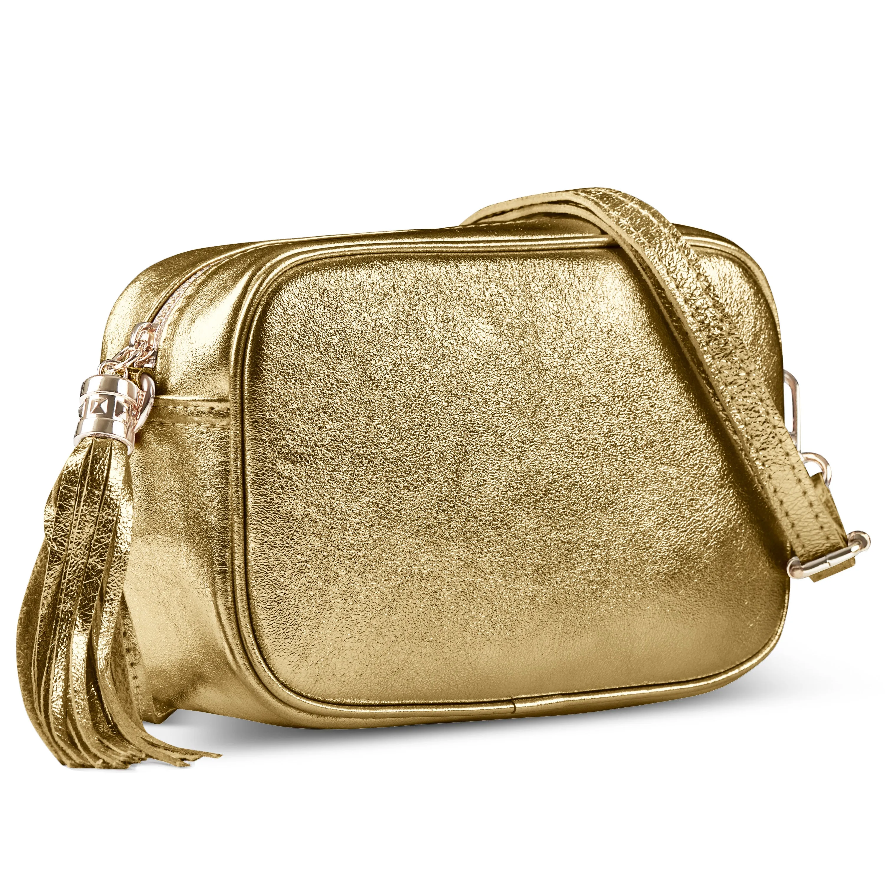 TAKEASY Gleam Suede Leather Crossbody Bag 231302