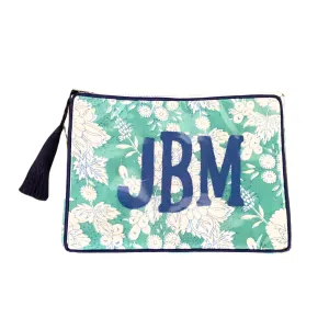 The OG India Bag - Turquoise/Blue - Monogrammed