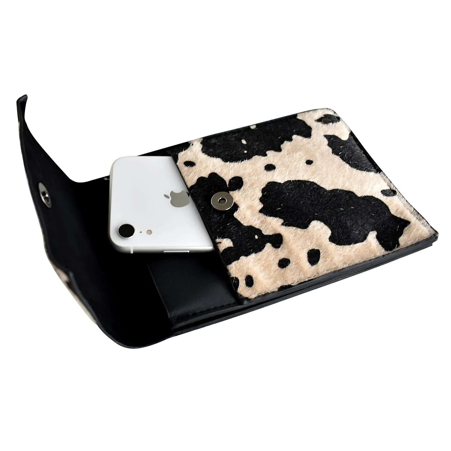THSB1009: Brown: Animal Print Cross Bag