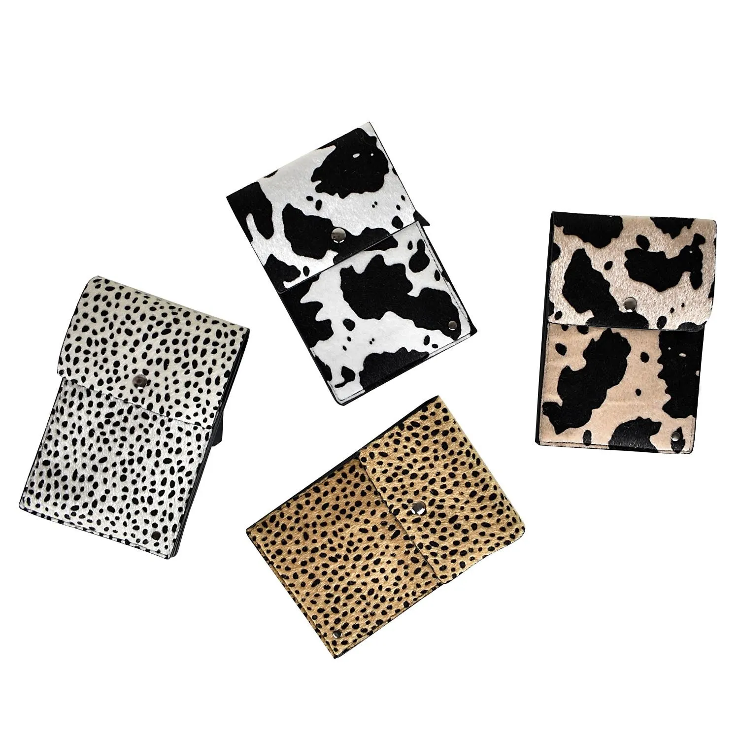 THSB1009: Brown: Animal Print Cross Bag