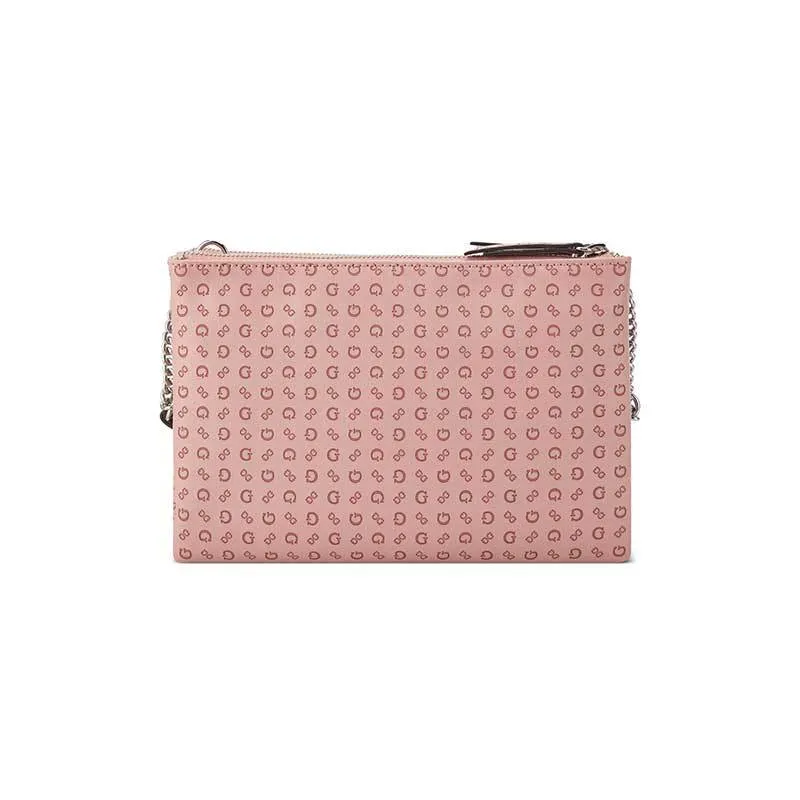 TIDEWOOD MINI DBL ZIP CROSSBODY - TAS GUESS ORIGINAL WANITA