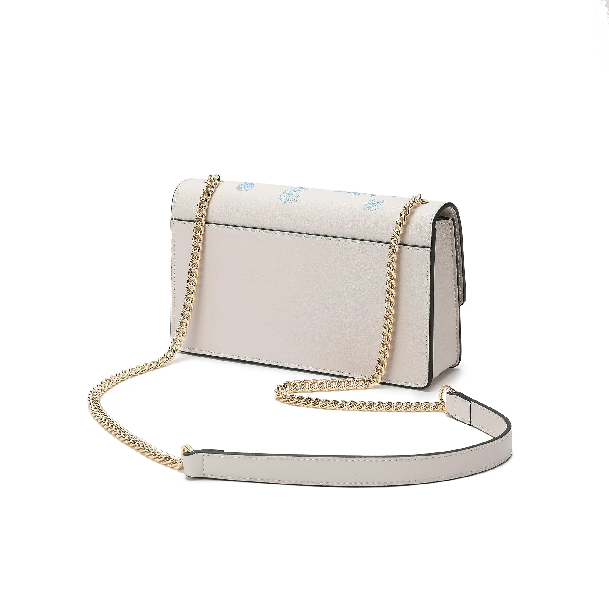 Tiffany & Fred Smooth Sewn Crossbody/Shoulder bag