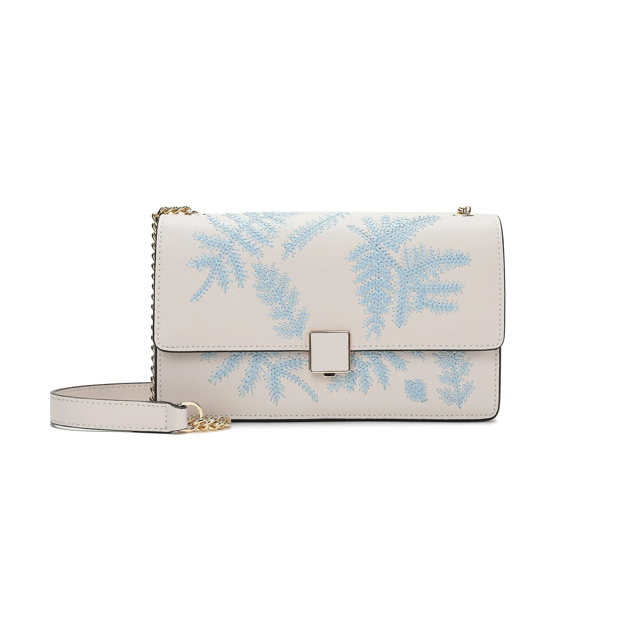 Tiffany & Fred Smooth Sewn Crossbody/Shoulder bag